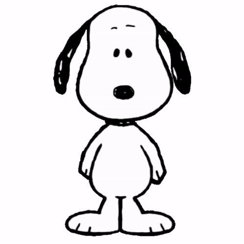 Snoopy front view